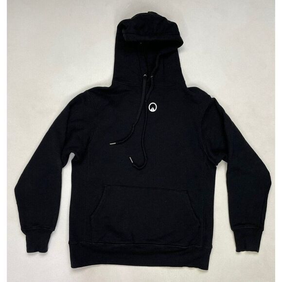 UNKNWN Core Emblem Pullover Hoodie Men Small Black - Picture 1 of 5